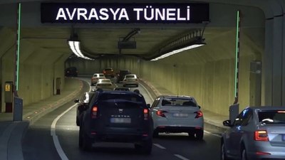 Avrasya Tüneli'nin günlük geçiş rakamları garantiyi aştı