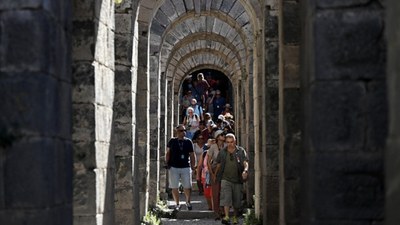 Dünya mirası listesindeki Bergama'nın ziyaretçi sayısı artıyor