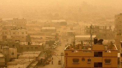 İran'da kum fırtınası: 2 bin 107 kişi hastanelik oldu