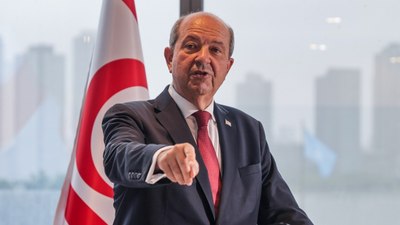 KKTC Cumhurbaşkanı Tatar'dan Kıbrıs'ta iki devletli çözüm vurgusu