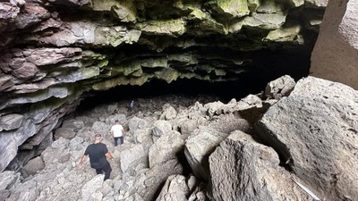 Ağrı'da terörden temizlenen mağaralar turizme açıldı
