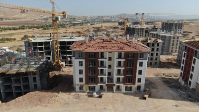7 ay geride kaldı! Elazığ'da deprem konutlarında örnek daire tamamlandı