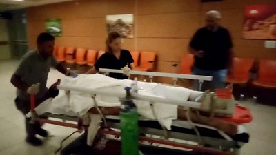 Bursa'da otomobilin çarptığı bisikletli yaralandı