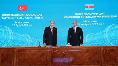 Cumhurbaşkanı Erdoğan Azerbaycan'ın antiterör operasyonu hakkında konuştu
