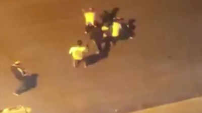 Ankara'da bıçaklı kavga kameraya yansıdı: 1 yaralı