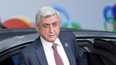 Eski Ermenistan Cumhurbaşkanı Sarkisyan'dan tehdit: Karabağ defteri kapanmadı
