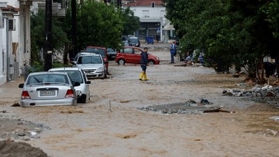 Yunanistan, yine sel felaketiyle karşılaştı