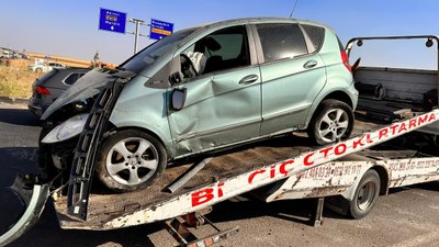 Mardin'de 2 aracın karıştığı kazada 6 kişi yaralandı