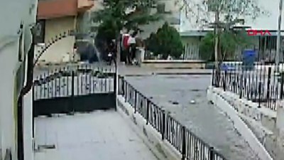 Ankara'da doğalgaz patlaması! O anlar kamerada