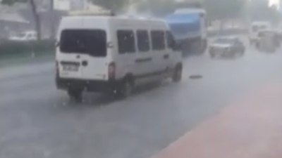 Ankara'da sağanak yağış yine sel döndü