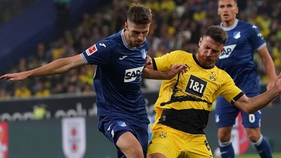 Salih Özcan'lı Borussia Dortmund, Ozan Kabak'lı Hoffenheim'ı mağlup etti