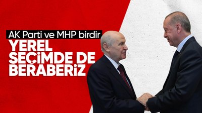 Devlet Bahçeli: AK Parti ve MHP yerel seçimlerde de birlikte