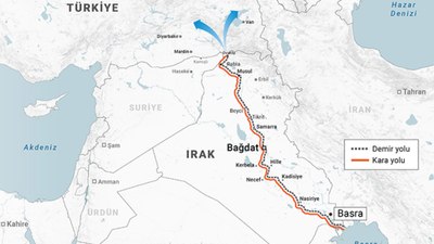 Basra Körfezi'nden Türkiye'ye: Kalkınma Yolu Projesi başladı