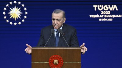 Cumhurbaşkanı Erdoğan'dan İsrail'e savaş gemisi gönderen ABD'ye tepki