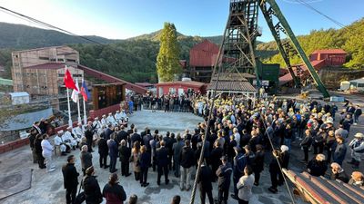 Amasra'da maden faciasında hayatını kaybedenler anıldı