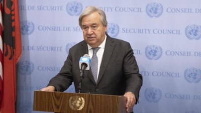 BM Genel Sekreteri Guterres'den Filistin açıklamasına gelen tepkiler sonrası açıklama