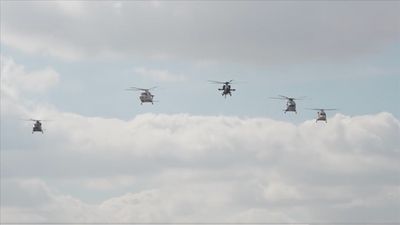 ATAK ve GÖKBEY, Cumhuriyet'in 100. yılını kutlamak için semalarda