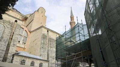 Ayasofya-i Kebir Cami-i Şerifi'nin restorasyonu için dijital ikizi çıkarıldı