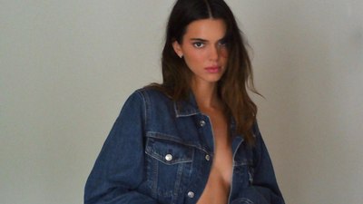 Kendall Jenner'ın Noel pozu şok etti