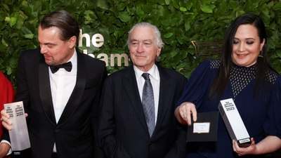 Robert De Niro, ödül töreninde 