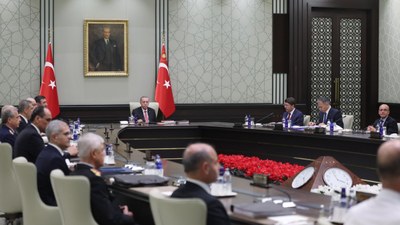 Cumhurbaşkanı Erdoğan başkanlığındaki MGK, sona erdi
