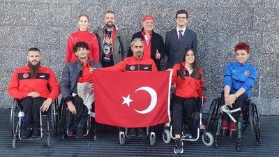 Tekerlekli Sandalye Para Dans'ta Barış Bayraktar'dan 2 dünya ikinciliği