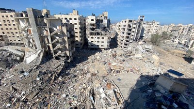 İsrail'in Gazze'deki yıkım tablosu: Evlerin yüzde 60'ından fazlası yerle bir oldu