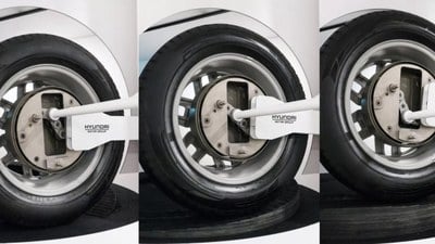 Hyundai yeni teknolojisini tanıttı: Tekerlekler bağımsız hareket edebiliyor
