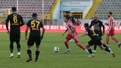 Lider Eyüpspor, deplasmanda Boluspor'u üç golle geçti