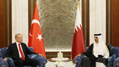 Cumhurbaşkanı Erdoğan'dan Katar'da açıklamalar