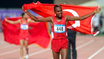 İlham Tanui Özbilen, Abu Dabi Maratonu'nu üçüncü bitirdi