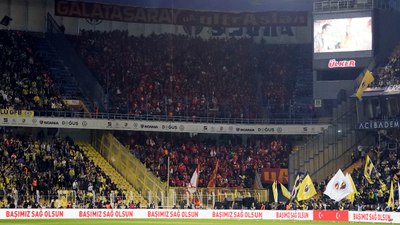 Galatasaray taraftarı, 2020 yılından sonra ilk kez Kadıköy'de