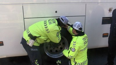 İstanbul'da otobüslere yönelik denetimler sürüyor