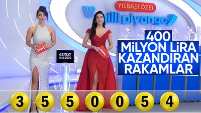 Milli piyango y�lba�� �ekili�i sonu�lar� belli oldu