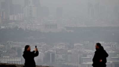 Ankara'da hava kirliliği orta seviyede
