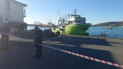 Zonguldak'ta mayın paniği... Balıkçı ağlarına takıldı