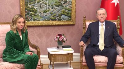 Meloni'nin Türkiye ziyareti İtalyan basınında: Erdoğan'dan yardım istedi