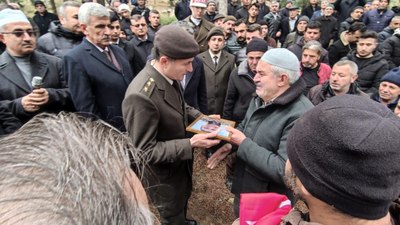 Kırıkkale'de kalbine yenilen uzman çavuş memleketinde defnedildi