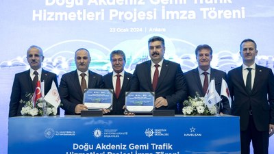 Doğu Akdeniz Gemi Trafik Hizmetleri Sistemi projesinde imzalar atıldı