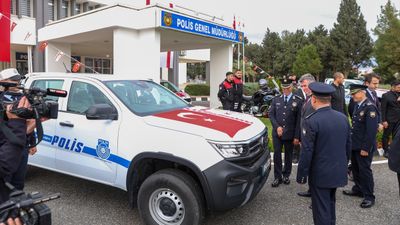 Türkiye, KKTC polisine araç, ekipman ve malzeme desteği sağladı