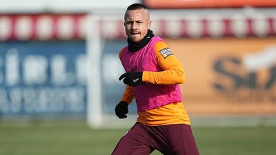 Galatasaray'da sürpriz Angelino gelişmesi: Antrenmana çıktı!