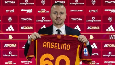 Angelino resmen Roma'da