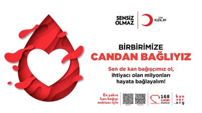 Kızılay'ın yeni dönem vizyonu: 'Ulusal kan kampanyası için çağrı'