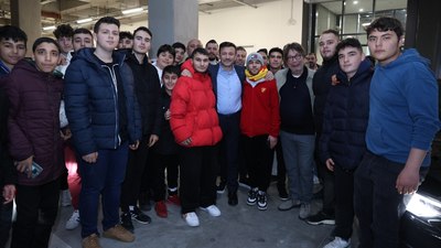 Hamza Dağ'dan Karşıyaka, Altay ve Göztepe Spor Kulüpleri'ne ziyaret