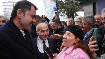 Murat Kurum İstanbul'u karış karış geziyor! Bağdat Caddesi'nde vatandaşlarla buluştu