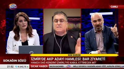 Ersan Şen ile İsmail Saymaz canlı yayında tartıştı: Bir saat konuşulur mu lan