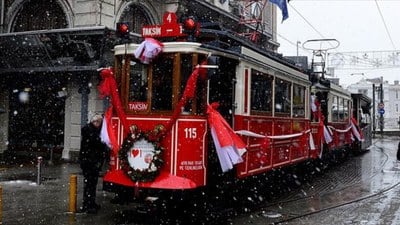 110 yıl önce İstanbul'un raylı serüveni, elektrikli tramvay ile başladı