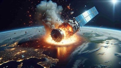 30 yıllık görevin hüzünlü sonu: ERS-2 uydusu Dünya'ya düştü