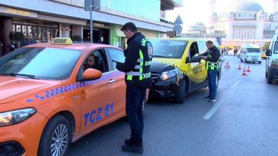 İstanbul'da kurallara uymayan taksilere ceza yağdı