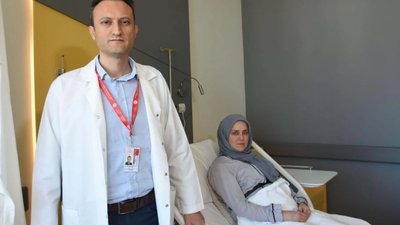 İzmir'de anne karnındaki bebeğe kan nakli yapıldı